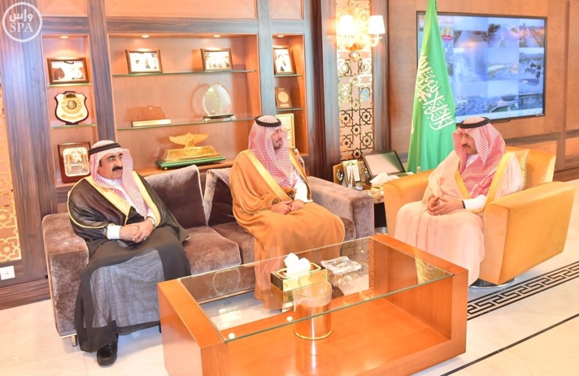 ولي العهد يستقبل الوكلاء المساعدين للشؤون الأمنية في إمارات المناطق