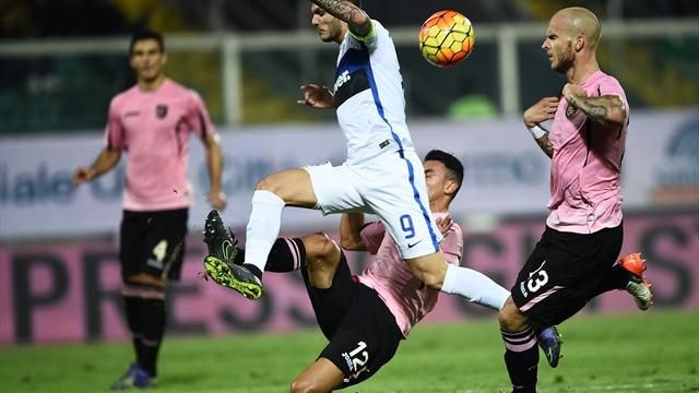 الدوري الإيطالي : انتر يتعثر بالتعادل أمام باليرمو