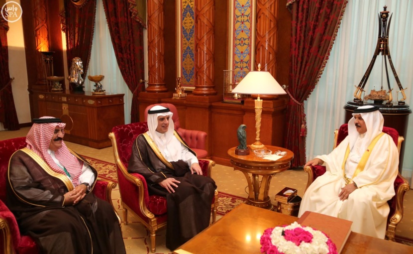 ملك البحرين يستقبل وزير الخارجية