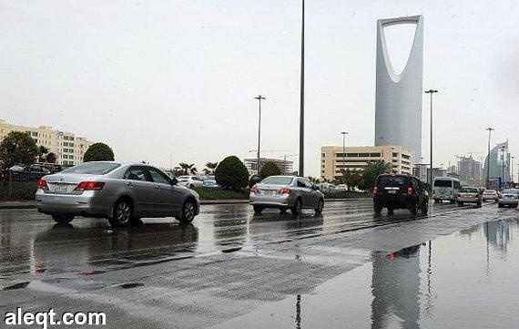 توقعات بهطول أمطار  على معظم مناطق المملكة