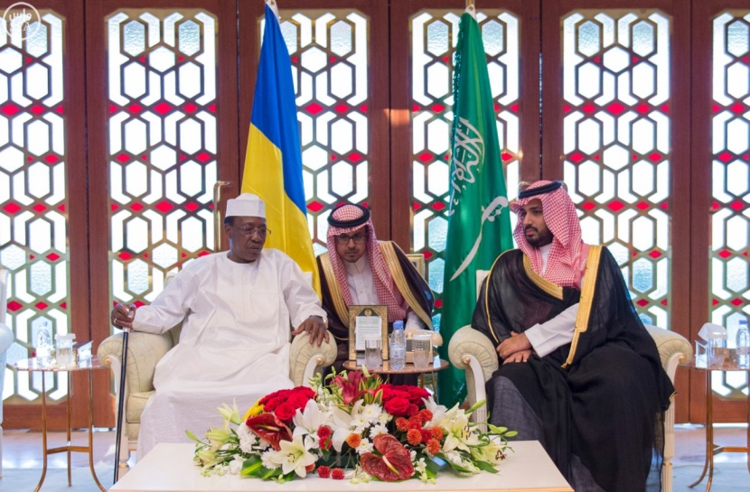 ولي ولي العهد يلتقي رئيس جمهورية تشاد