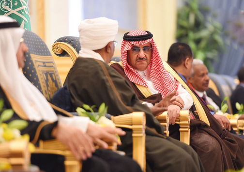 ولي العهد يستقبل الرئيس السوداني