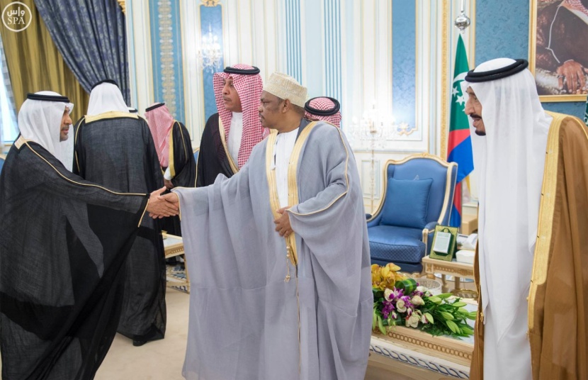الملك يستقبل رئيس جزر القمر ووزير الخارجية الإماراتي وقائد الجيش الباكستاني