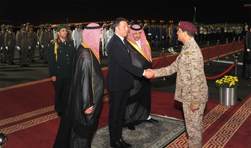 نيابة عن الملك .. ولي العهد يقيم مأدبة عشاء تكريماً لرئيس وزراء إيطاليا