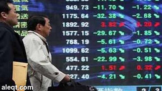 الاسهم اليابانية تنخفض متأثرة بخسائر وول ستريت وبيانات ضعيفة من الصين