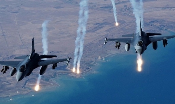 الحلفاء يشنون 25 غارة على مواقع تنظيم" داعش" الإرهابي في العراق وسورية