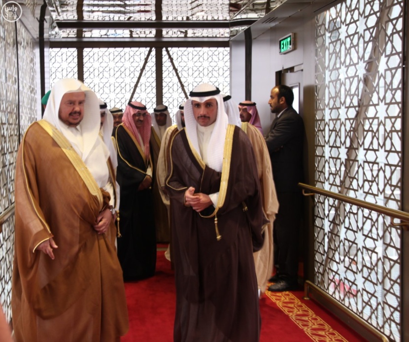 رئيس مجلس الأمة الكويتي يصل الرياض