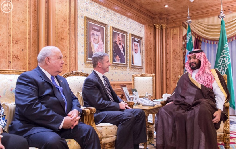 ولي ولي العهد يلتقي وفداً من الكونجرس الأمريكي