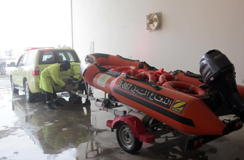 الرياض تحت المطر لليوم الثاني