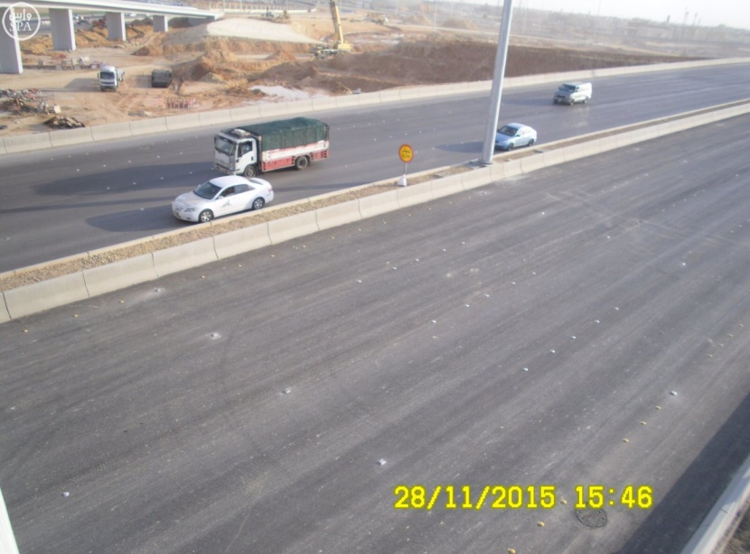 افتتاح المسار المتجه غربًا من تقاطع طريق الشيخ جابر مع طريق خريص