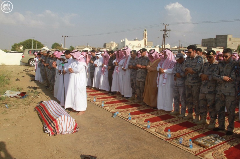 أداء صلاة الميت على شهداء الواجب "مريدي" و"عسعوس" و "الصوقعي"