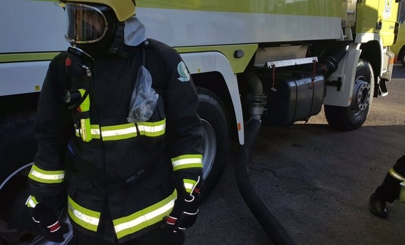 السيطرة على حريق مبنى التلفزيون وتشكيل لجنة تحقيق للوقوف على أسباب الحادث