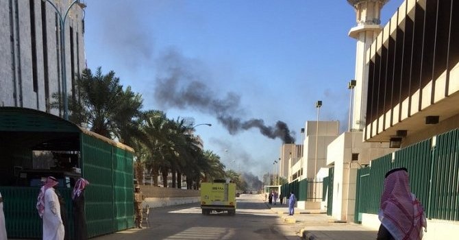 السيطرة على حريق مبنى التلفزيون وتشكيل لجنة تحقيق للوقوف على أسباب الحادث