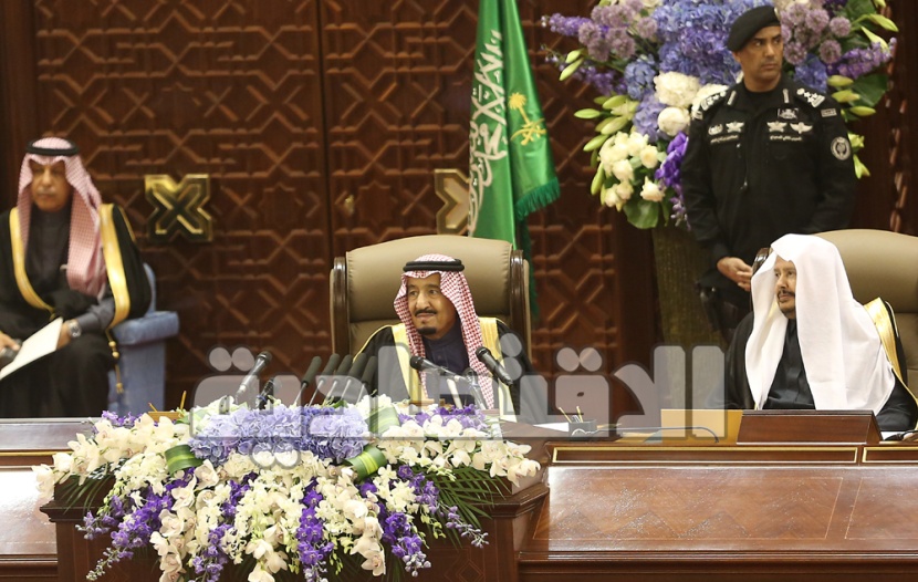 الملك في الشورى : الإنسان السعودي هدف التنمية الأول