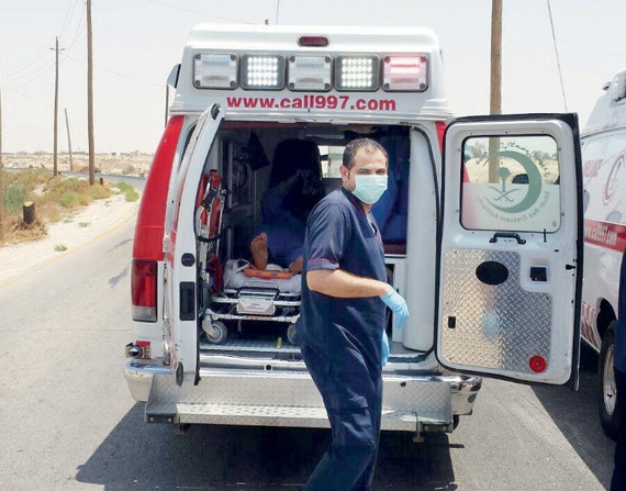 «الهلال الأحمر» في الشرقية تسعف 455 حالة خلال يومين