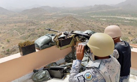 إحباط  تسلل 70 شخصا عبر الحدود السعودية يوميا