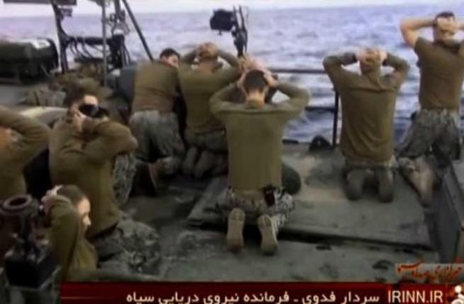 واشنطن غاضبة بشأن صور للبحارة الأمريكيين اثناء احتجازهم في إيران
