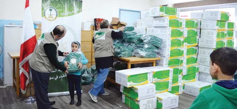 «نصرة الأشقاء» توزع 3136 حقيبة مدرسية على الطلبة السوريين في لبنان