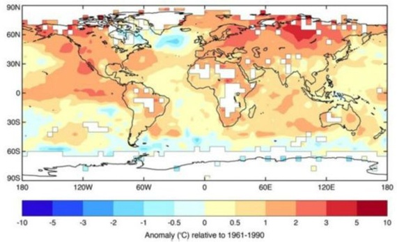 العام 2015 "حطم الأرقام القياسية المسجلة" لدرجات الحرارة