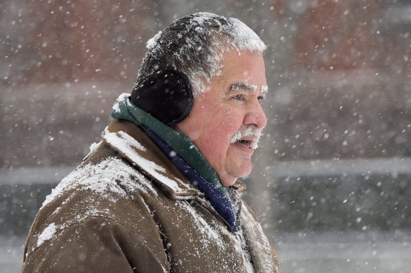 قصة مصورة: عاصفة ثلجية قد تؤدي لتساقط قياسي للثلوج على واشنطن