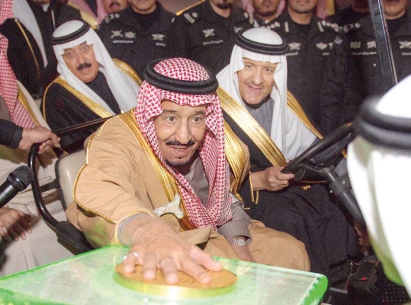 الملك يدشن عرس الثقافة والتراث والأدب