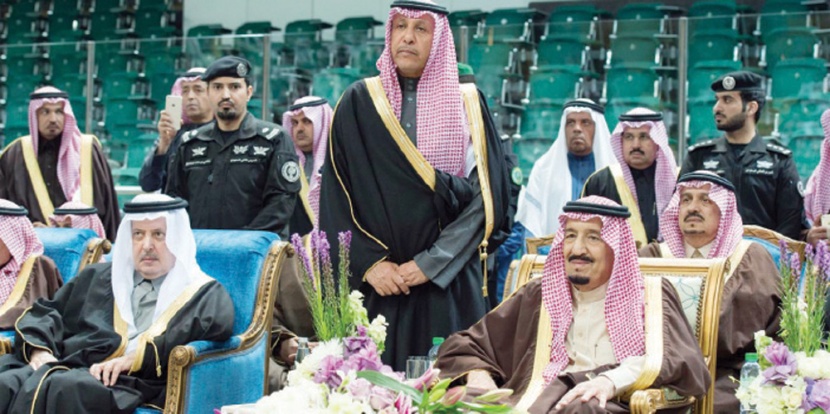 خادم الحرمين يرعى حفل العرضة السعودية