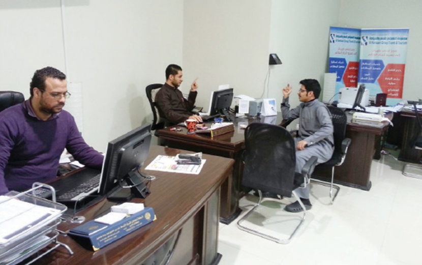 60 % خسائر مكاتب السياحة والسفر بسبب الخدمات الإلكترونية