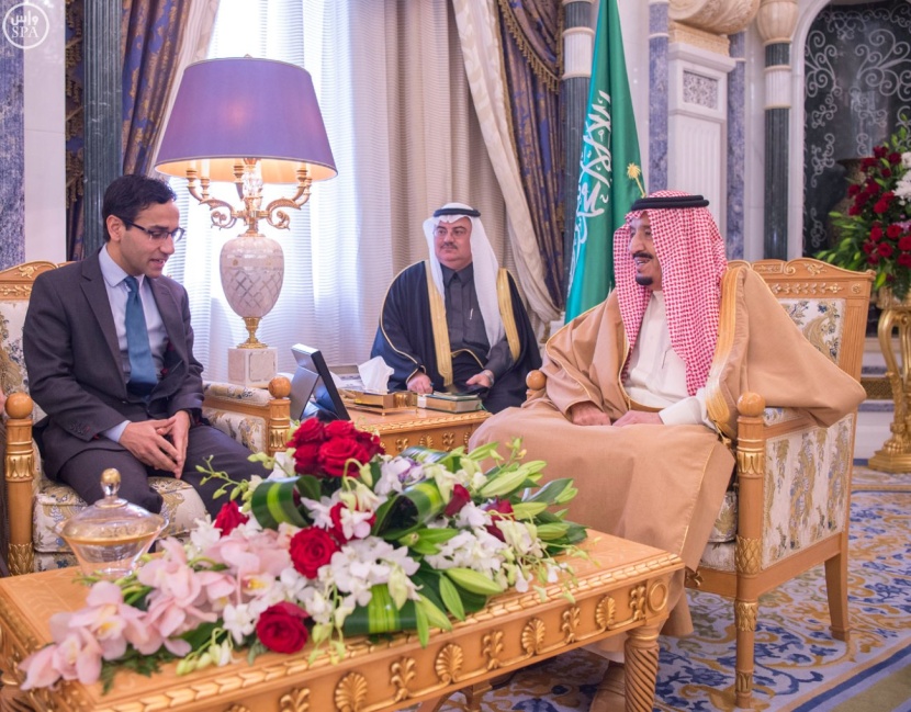 خادم الحرمين الشريفين يستقبل "مادلين اولبرايت" ووفدا برلمانيا بريطانيًا