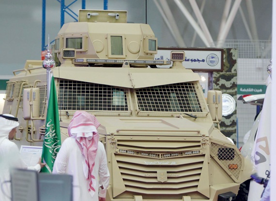 مدرعة «سلمان الحزم» .. صناعة عسكرية سعودية