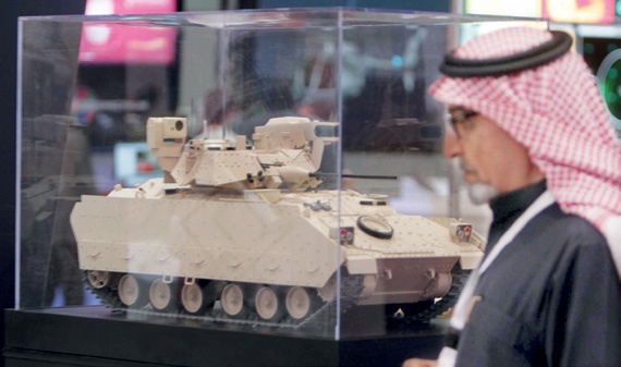 مدرعة «سلمان الحزم» .. صناعة عسكرية سعودية