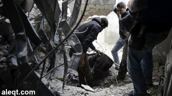 المرصد السوري: طائرات حربية تقصف 6 بلدات سورية في محافظة حلب