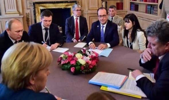 زعماء روسيا وفرنسا وألمانيا وبريطانيا وإيطاليا بحثوا الأزمة السورية