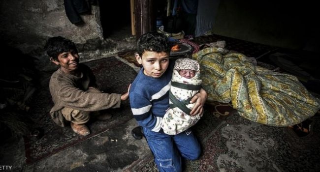 250 ألف طفل سوري يواجهون الجوع في المناطق المحاصرة