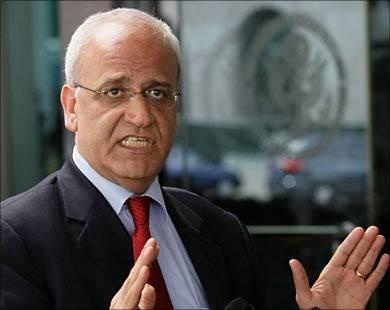 عريقات يدين إغلاق الاحتلال فضائية " فلسطين اليوم"