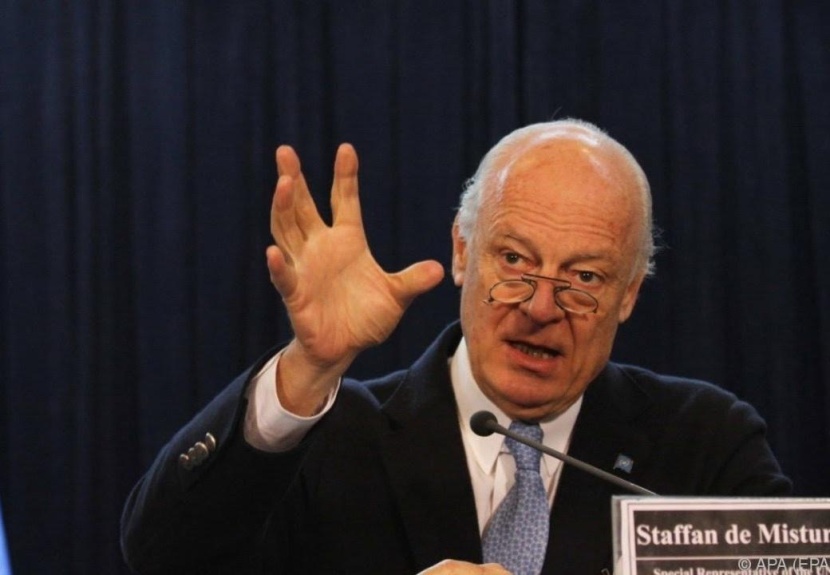 المبعوث الأممي إلى سوريا يعقد سلسلة من الاجتماعات