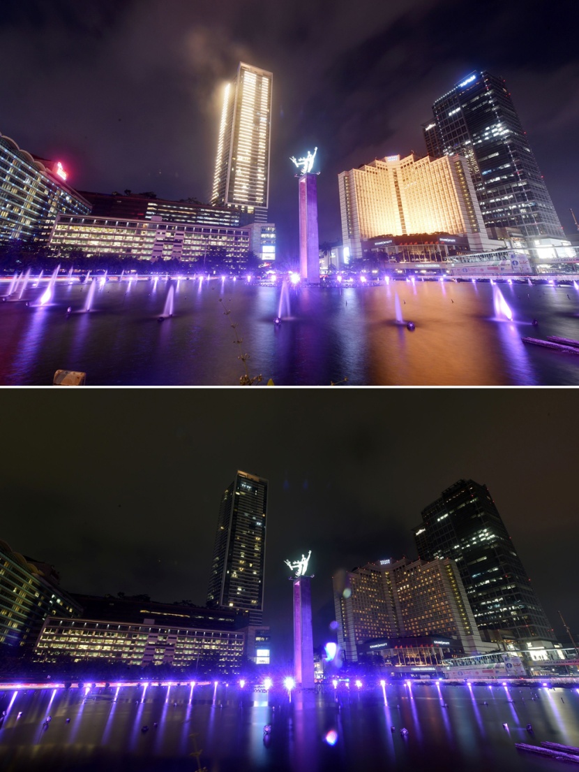 قصة مصورة : العالم يطفئ أنواره في يوم الأرض