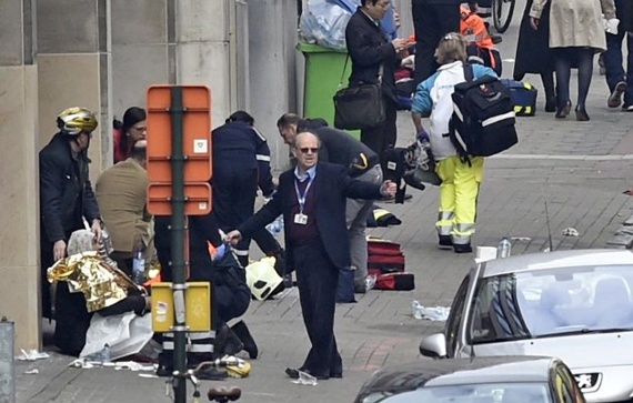 هجمات بروكسل: منفذو الاعتداءات في مطار بروكسل كانوا يحملون "القنابل داخل حقائب"