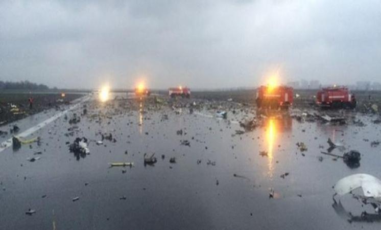 هيئة الطيران الإماراتية: التعرف على قطع الطائرة المنكوبة بروسيا والتحقيق يسير باحترافية