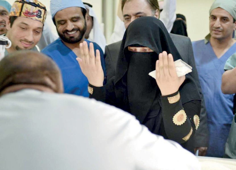 نجاح عملية فصل التوأم السيامي الباكستاني (فاطمة ومشاعل)