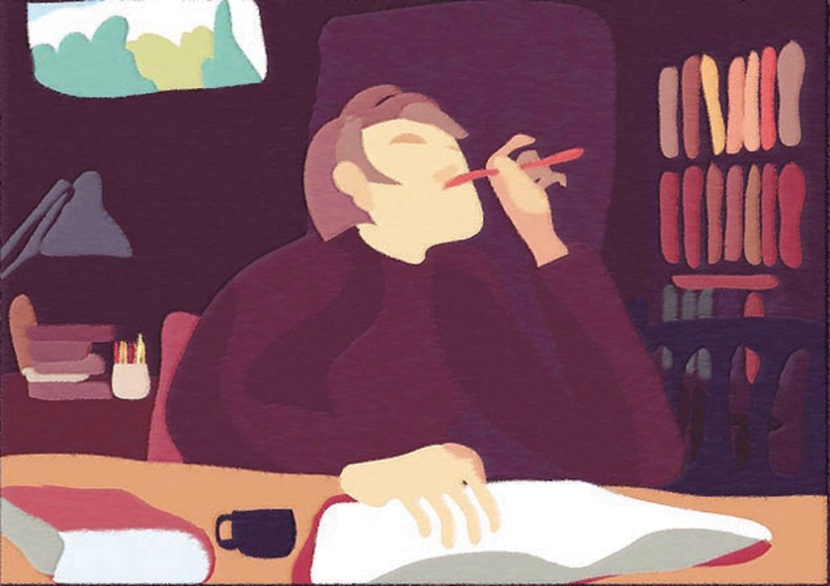 كتابة سيئة تلك التي نجذبها
من قرونها