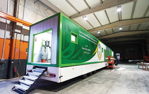 «نصرة الأشقاء» ترفع إنتاج المخابز المتنقلة إلى 165 ألف رغيف يوميا