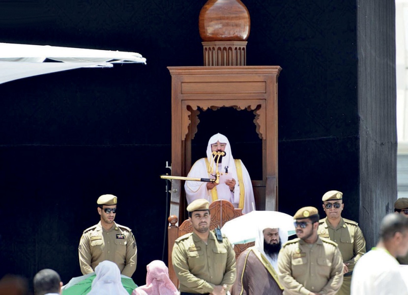 خطيب الحرم المكي: من روائع الأمل ما سطرته السعودية من الحزم لرد عصابات البغي