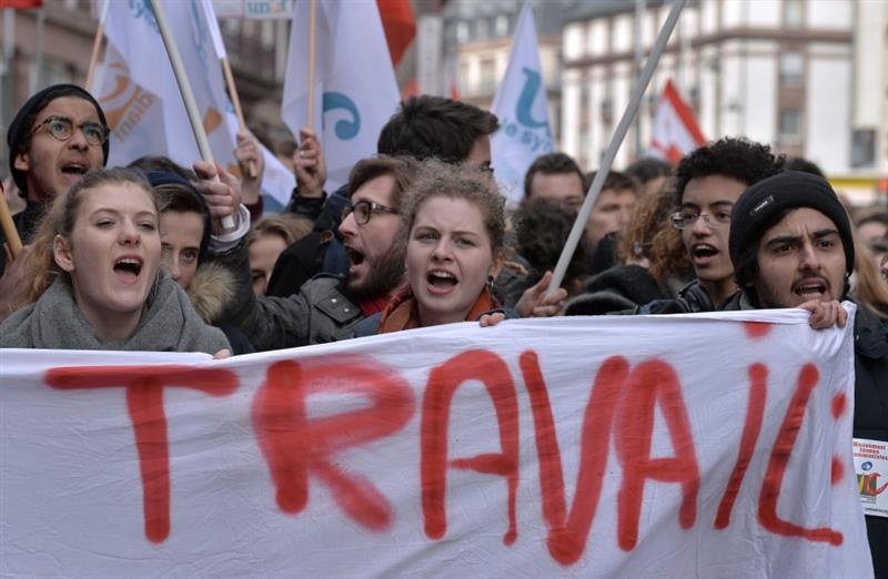 صدامات جديدة في فرنسا خلال تظاهرات احتجاجا على قانون العمل