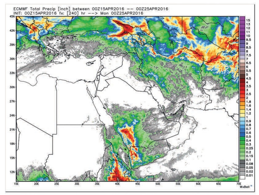 ارتفاع تدريجي في درجات الحرارة بدءا
من اليوم في معظم المناطق