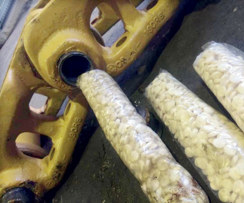 جمرك ضباء يحبط تهريب 800 ألف حبة كبتاجون