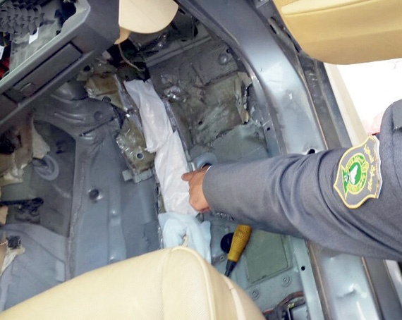 إحباط 4 محاولات لتهريب  589  كجم من الحشيش المخدر