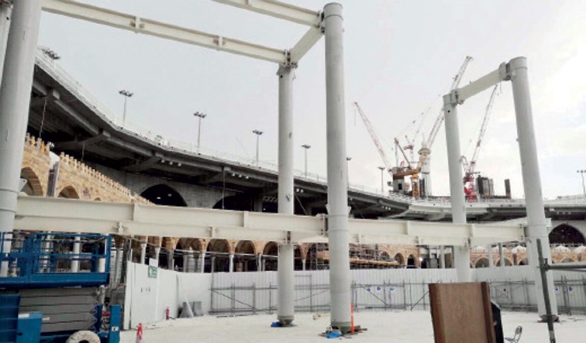 انتهاء أعمال إزالة المطاف المؤقت في الحرم المكي قبل موعد الخطة الموضوعة