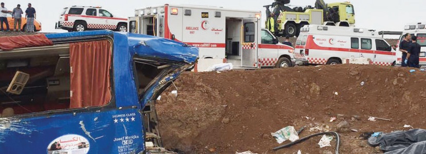 المدينة المنورة.. وفاة 4 أشخاص وإصابة 42 آخرين جراء حادث على طريق الهجرة