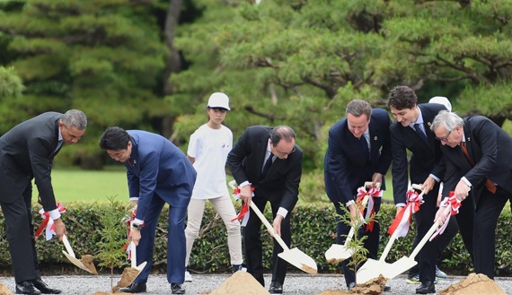 زعماء مجموعة الدول السبع الكبرى في رحلة لقلب ثقافة اليابان