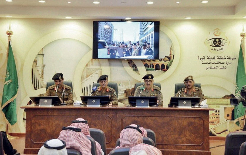 «شرطة المدينة المنورة» تستعرض خططها الأمنية والمرورية